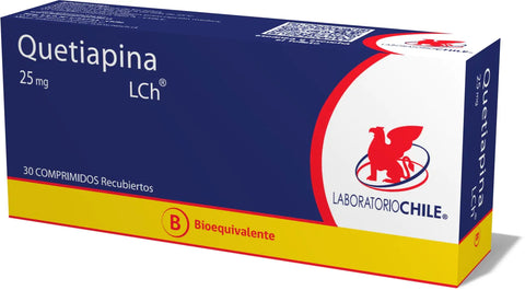 Quetiapina (B) 25Mg X30Com.Rec