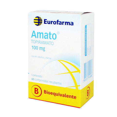 Amato (Topiramato) 100 mg X 60 Comp. Rec.