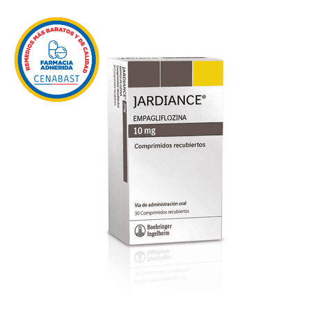 Jardiance (Empagliflozina) 10 mg x 30 Comp. Rec (CENABAST)