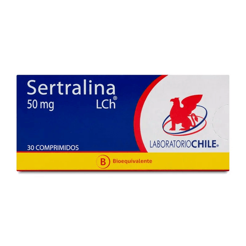 Sertralina  50 mg x 30 Comp. Lab. Chile