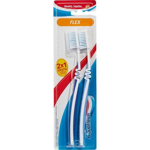 Aquafresh Flex Cepillo Suave Adulto 2X1