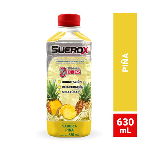 Suerox Piña Sin azúcar x 630 ml