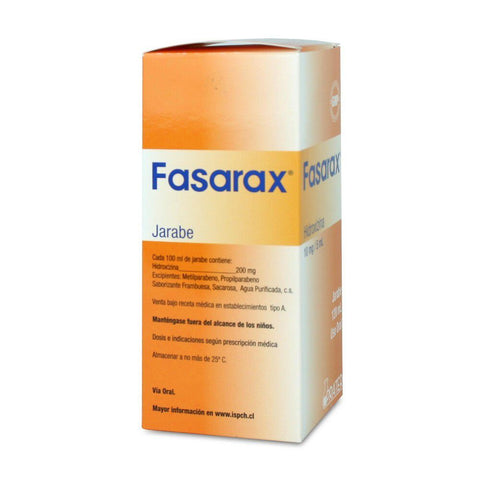 Fasarax (B) (Hidroxizina) 10Mg/5Ml S.O.X120Ml