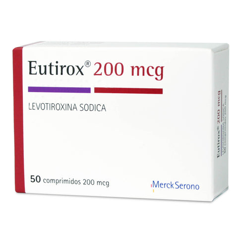 Eutirox 200 mcg x 50 Comprimidos