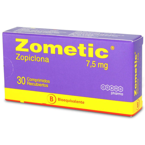 Zometic (B) (Zopiclona) 7.5Mg X30Com.Rec.