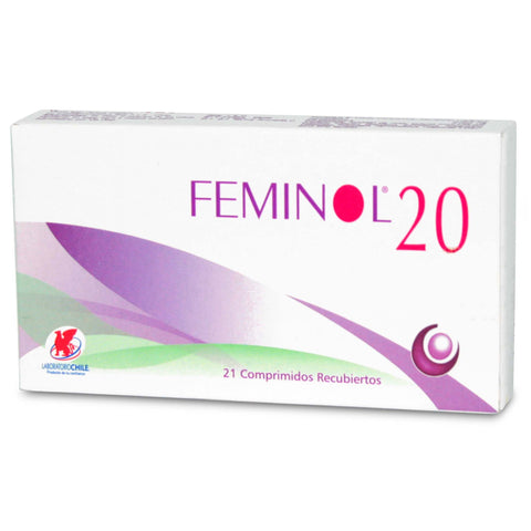 Feminol 20 (Gestodeno 75Mcg. Etinilestradiol 20Mcg) X21Com.Rec.