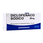 Diclofenaco 50Mg X10Com.