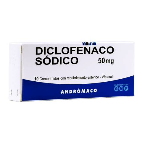 Diclofenaco 50Mg X10Com.