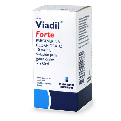 Viadil Fte.10Mg/Ml (Pargeverina Clorhidrato) Gtas.X15Ml