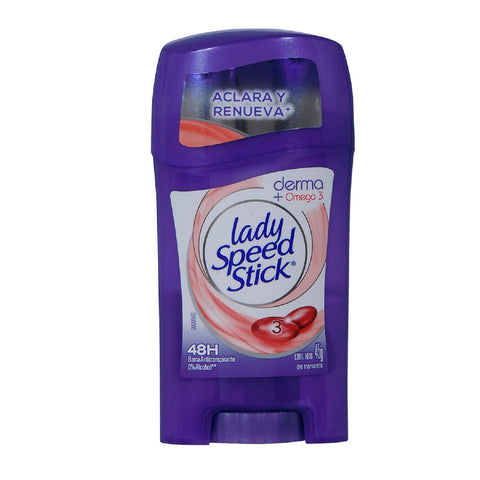 Lady Speed Stick Desodorante Barra Omega 3 X45G
