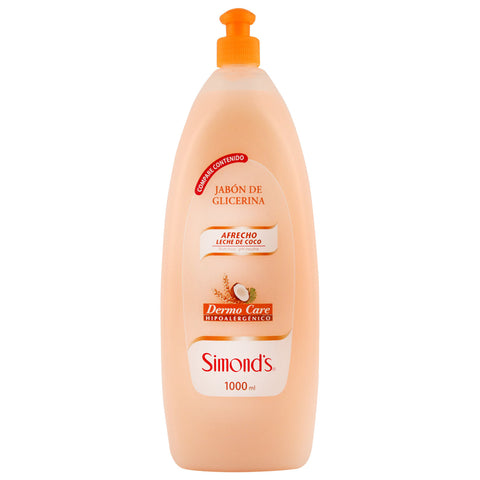 Jabon Liquido Dermo Leche Coco 1L