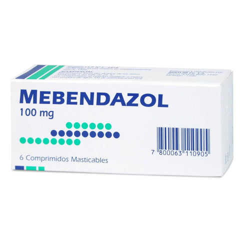 Mebendazol 100Mg X6Com.