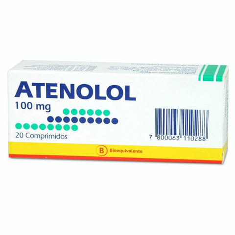 Atenolol 100 Mg X20 Comp