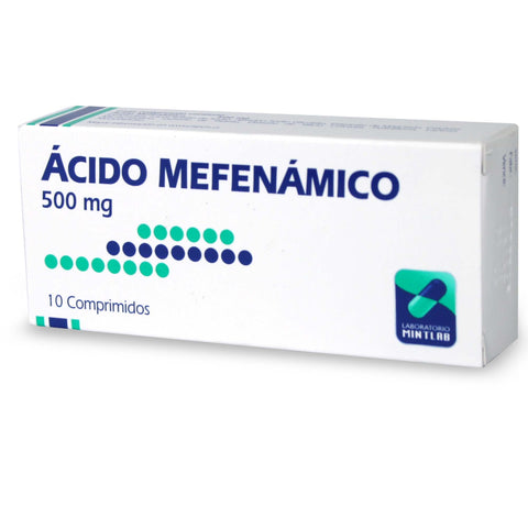 Acido Mefenamico 500 Mg X10 Comp.