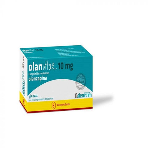 Olanvitae (olanzapina) 10 mg x 28 Comprimidos Recubiertos