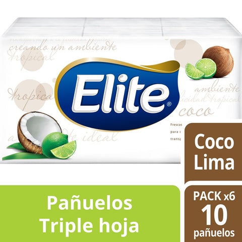 Elite Pañuelo Compacto armoma pack x6