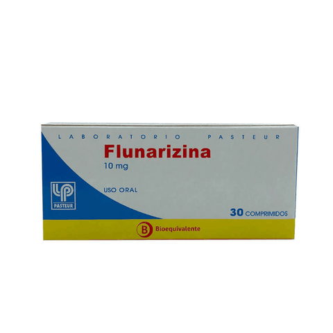 Flunarizina 10 mg x 30 Comp. Pasteur