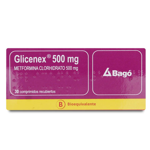 Glicenex (B) 500Mg X30Com.Rec.