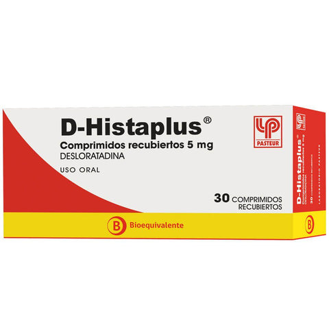 D-Histaplus (Desloratadina) (B) 5Mg X30Com.Rec.