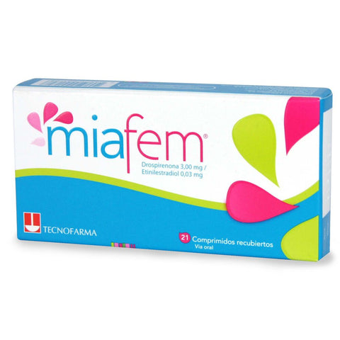 Miafem (Drospirenona - Etinilestradiol) X21Com.Rec.