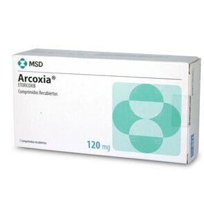 Arcoxia (Etoricoxib) 120 mg X 7 Comp. Rec.