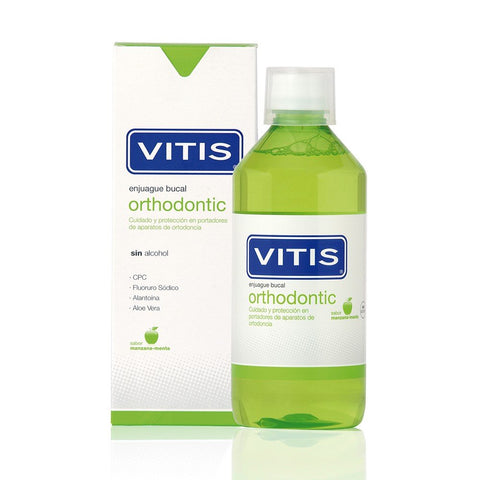 Vitis Enjuague Bucal Orthodontic Manzana/Menta X 500Ml