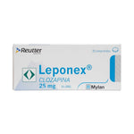 Leponex (Clozapina) 25Mg X20Com.