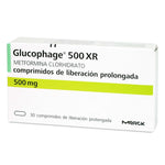 Glucophage 500 mg XR x 30 comprimidos