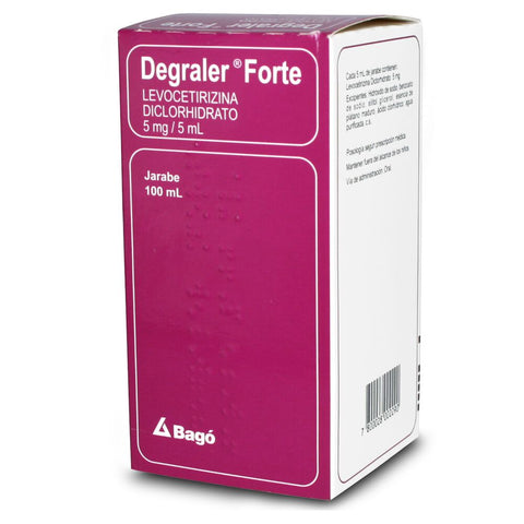 Degraler Forte (Levocetirizina Diclorhidrato) (B) 5Mg/5Ml Jbe.X100Ml