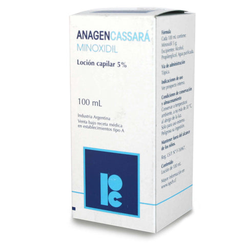 Anagen 5% (Minoxidil) Loc.Capilar X100Ml