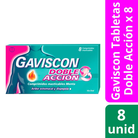 Gaviscon Doble Accion X8Com.