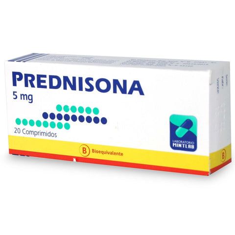 Prednisona 5 Mg X 20 Comp.