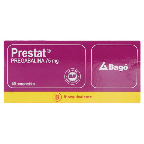 Prestat (Pregabalina) (B) 75Mg X40Com.