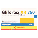 Glifortex Xr (B) 750 (Metformina) X 30Com.Prol.