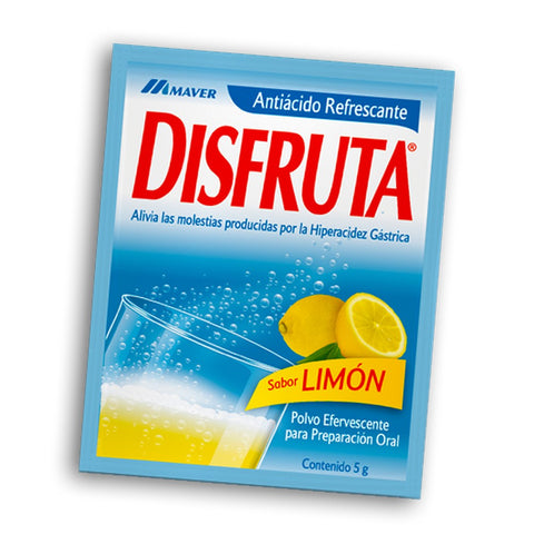 Disfruta (Ac Citrico Carbonato De Sodio) Limon Sob.X5G