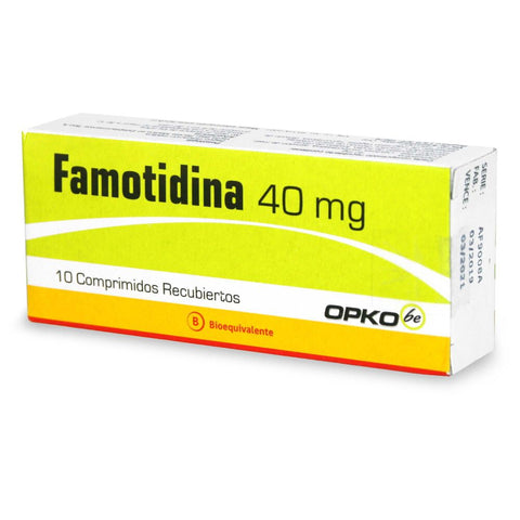 Famotidina (B) 40Mg X10Com.