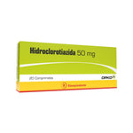 Hidroclorotiazuda 50mg X 20 Comp OPKO