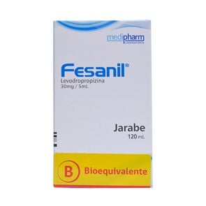 Fesanil Jarabe 30 mg / 5 ml x 120 ml