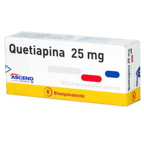Quetiapina 25 Mg Ascend