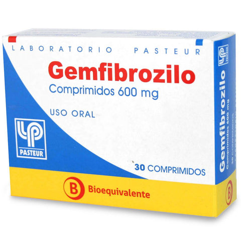 Gemfibrozilo 600 Mg X30 Comp.