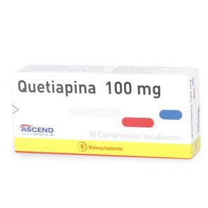 Quetiapina (B) 100 Mg X 30 Comp.