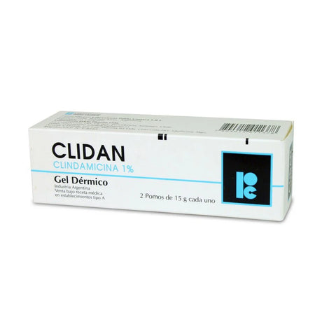 Clidan 1% (Clindamicina) Gel DÈrmico X 30G