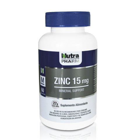 Zinc Com 15 Mg X60