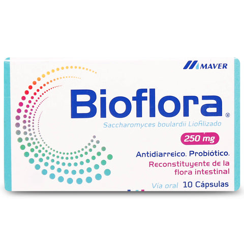 Bioflora (Sacaromyces Boulardii) 250 Mg x10 Cápsulas