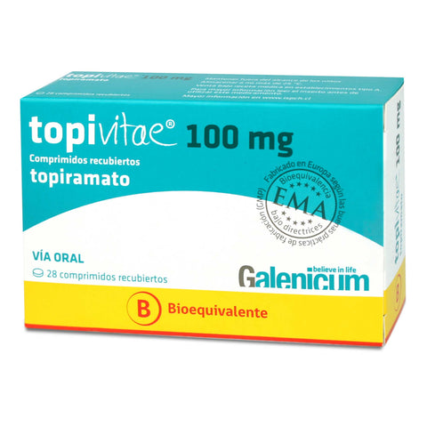 Topivitae 100 mg x 28 Comprimidos Recubiertos