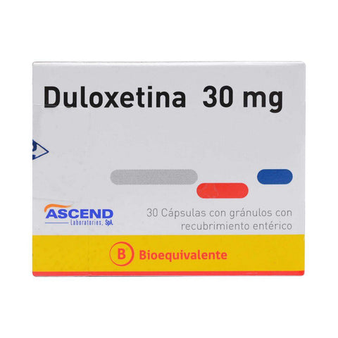 Duloxetina (B) 30 Mg X 30 Cap.