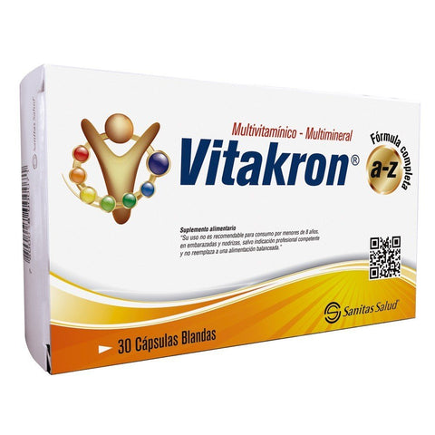 Vitakron Vitaminas 30 Caps.