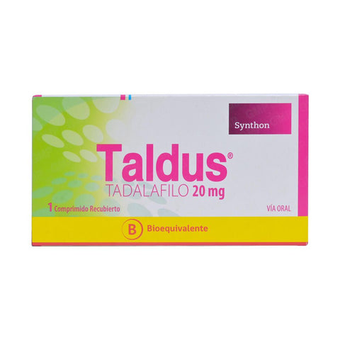 Taldus (B) (Tadalafilo) 20Mg X1Com.Rec.