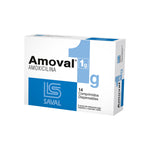 AMOVAL 1GR 14 COMPRIMIDOS AMOXICILINA