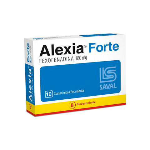 Alexia Forte (B) (Fexofenadina) 180Mg X10Com.Rec.